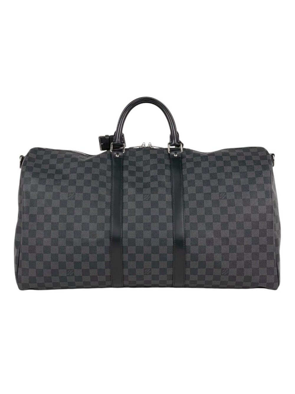 Louis Vuitton Keepall Bandouliere 55 Travel Boston Bag Damier Graphite Noir - Picture 3 of 13